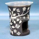 Designer Soapstone Aroma Oil Burner Fragrance Diffuser thumbnail-1