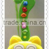 2015 Hot Sale Musical Instrument Electronic Educational Lovely Cat Guitar for Kids/ Popular Keyboard Learning Machine Toys thumbnail-1