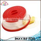 Collapsible Splatter Shield Microwave Food Cover thumbnail-1