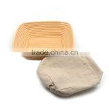 Square Shape Banneton Bread Proofing Basket