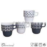 Stackable Stoneware Cheap Ceramic Mugs thumbnail-4