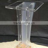 Custom Foldable Design Acrylic Podium Speaker Stand thumbnail-5
