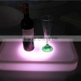 7cm high Flash color changing party fruit led tray