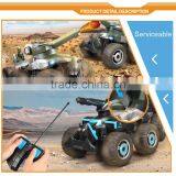 YE81503A Military Fight Car 6 Big Wheels RC Car thumbnail-3