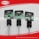 4pc CRV Slotted Screwdriver Hand Tools Set and Sleeve thumbnail-3