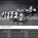 Double Socket Wrench Chrome Vandium Steel Spanner Wrench Tool thumbnail-5