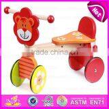 2015 New Arrival Wooden Kid Trike Toy,Interesting Cheap Wooden Tricycle Toy,Green Color Wooden Baby Tricycle Toy in Bulk W16A013 thumbnail-4