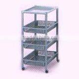 A304Big Plastic Cart (4 Tiers) thumbnail-1
