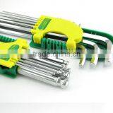 BERRYLION CRV Steels 9pcs Hex Key Wrench Long Arm Leng Set With Polished Design thumbnail-2