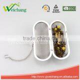 WCJ1074 Hot Sale Long Chain Tea Strainer 18/8 Stainless Steel Fine Mesh Tea Infuser thumbnail-5