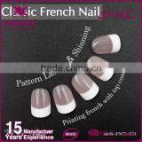 Newair Company Style Full Cover French Artificial Finger Nail For Beauty Girls thumbnail-3