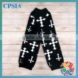 2014 Cute Knitted Baby Boy Leg Warmer Black Cotton Girl Legging Electric Leg Warmer thumbnail-1