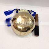 High Quality Meditation Bright Color Tibetan Handmade Singing Bowl thumbnail-3