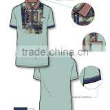 Italy Fashion Design Men's Polo Shirt in Digital Print thumbnail-1