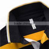 Hot Summer New Cheap Price Wholesale Striped Sport for Men's Uniform Polo Shirt thumbnail-3