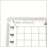 Navigational Grid Protractor - Square Nautical Protractor / Flexible Plastic Protractor Plotter ( 1 mm ) # KPP-5 thumbnail-4