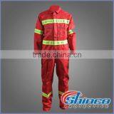 NFPA2112 / NFPA 70 E FR Clothes Industry WOVEN Aramid Reflective Flame Resistant Safety Workwear Coverall Workwear Coverall thumbnail-1