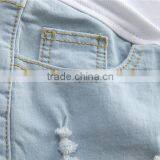 GZY Direct Sell Price Mogi Lady Jean Shorts High Quality Wholesale China 2017 Fashion and Slim Summer Style thumbnail-3