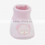 Wholesale Baby Product Lovely Beer Embroidered Organic Cotton Fancy Baby Sock thumbnail-5