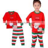 Cheap Wholesale Fashion Nightwear Cotton Kids Christmas Pajama Sets thumbnail-4