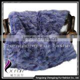 CX-D-117 Hot Sale High Quality Custom Patchwork Custom Fox Fur Blankets thumbnail-2