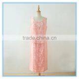 Modern Ladies Handmade Suits Pink Embroidery Women Anarkali Suit thumbnail-4