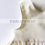 Latest Baby Frock Design Pictures Little Girls Princess Dress Clothes Baby Plain White Birthday Dresses thumbnail-3