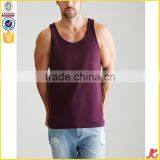 Mens Blank 100%cotton Cheap Vest thumbnail-1
