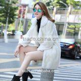 2016 New Design Women Winter Mink Fur Overcoats Hot Sale Fashion Lady Fake Fur Coats thumbnail-1