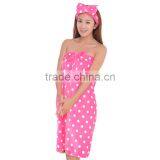 Lovely Bow Beautiful 9color Choice Fashion With Headbands Set Made in China Comfortable Bath Towel thumbnail-3