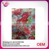 Hot selling 2016 printed polyester chiffon fabric for Blouses CP1022