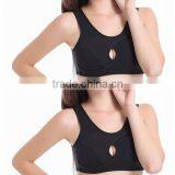 Hollow Breathable Cotton Sleep Bra thumbnail-1