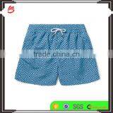 Hot Sale Soft Breathable Mens Swimming Boxer Short Mid-Length Printed Swim Shorts thumbnail-1
