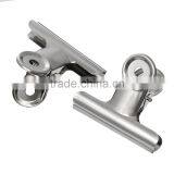 Wholesale Cheap Silver Tone Stainless Steel Bulldog Clip For Office Use thumbnail-1