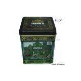 Sell Back-Covered Square Tin Can thumbnail-1