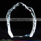Optic Crystal Glass Blank Iceberg For Souvenirs Office Decoration JKC-0060 thumbnail-1