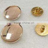Fashion Good Quality Plastic Button With Leg Gold Covered Button for Coats thumbnail-2