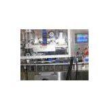 Electric 6kw Sticker Labeling Machine , Linear Hot Melt Opp Label Machine