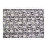 Ecological Standard White Brushed Lace Fabric For Wedding Dress CY-LQ0043 thumbnail-1