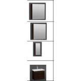 Modern Wall Hang Vanity With Double Bathroom Cabinet thumbnail-2