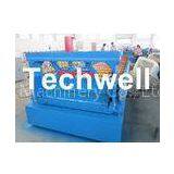 5.5 Kw Main Motor Power Color Steel Roof Wall Panel Roll Forming Machine For Roofing