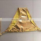 Hot Golden Sexy Girl Bikini Party Costume thumbnail-3