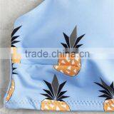 Pineapple Print Reversible Seamless Bikini High Waist Brazilian Swimwear thumbnail-3