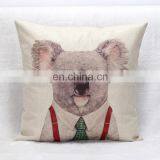 Mr Animals Cushhion Cover Linen Pillow thumbnail-3