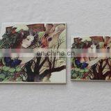 Sublimation Printable Tile Cheap Ceramic Tile Custom Design Glazed Ceramic Coaster thumbnail-5