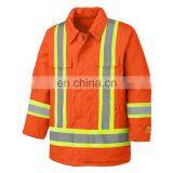 OEM Mens Reflective Blue Wear Rough Workwear Plus Size Coal Mine Work Jacket for Mining thumbnail-1