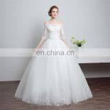 HS1602 Wholesale Price Under $100 Cheap Wedding Dress 2016 thumbnail-6