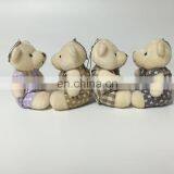 Teddy Bear Gift Kids Sitting Animal Tiny Plush Keychain Toy thumbnail-2