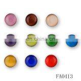 Alibaba Website Wholesale Safe Jewelry Birthstone Snap Button 12mm