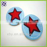 Lovely Woven Patch for Garment/ Laser Cut Woven Fabric Patch
